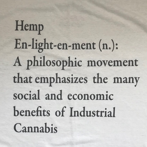 Women’s Hemp Enlightenment Definition T-shirt - Picture 3 of 8